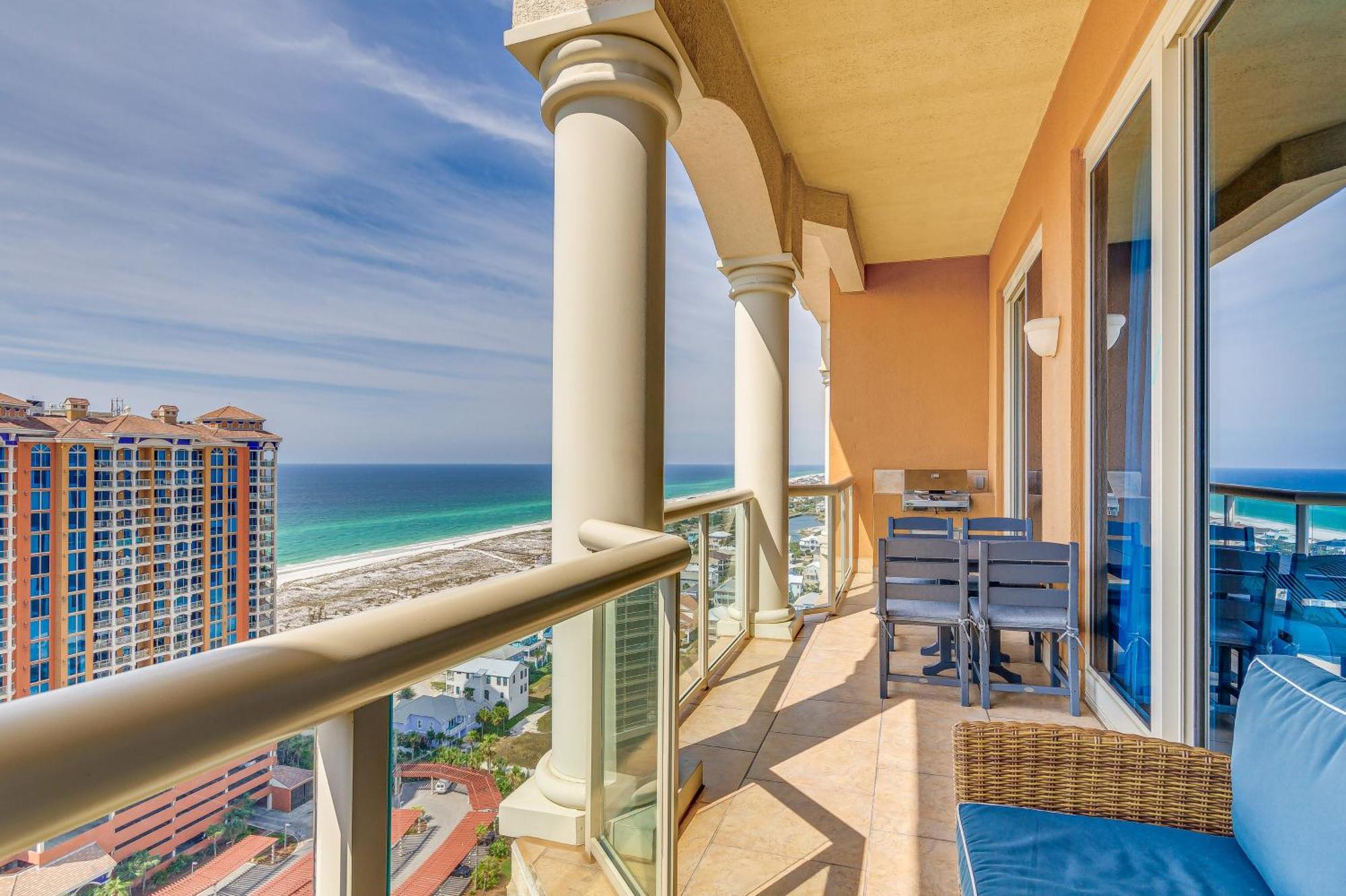 Pensacola Beach Penthouse With View And Pool Access! Bagian luar foto